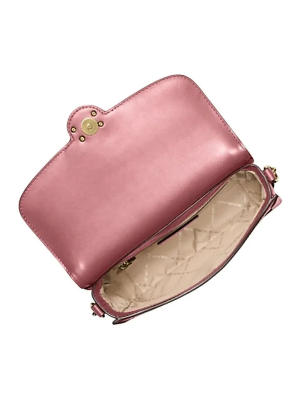 Michael Kors Leida Medium Shoulder Bag Light Pink
